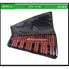 37음계 마림바 교육용 실로폰 건반 음계 스탠드 타악기 피아노, A. 37 톤 실로폰 + 가방