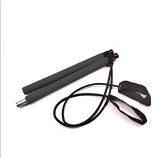 코히모 홈트 필라테스 스틱 스트레칭 탄력 밴드 요가 봉 4W337, 블랙, 1세트