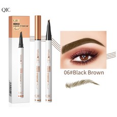 QIC 四叉液體眉筆 防水, 1個, 銷售，購買等同默認公司免責聲明）