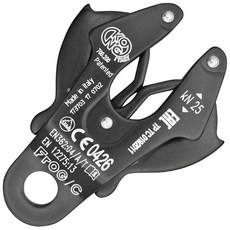 義大利KONG FROG CABLE 攀岩快扣 黑色，安全可靠，快速連接，輕量設計，提升攀岩體驗, 黑色, 1個