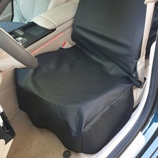 스파크 방수시트 커버 차량용 카시트 보호매트 완벽방수 앞좌석용 1p(호환 상품), 1개, 블랙