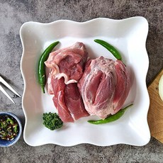 진코어 한돈 뒷사태살 1kg, 통절단, 2개