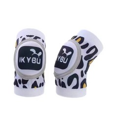 防摔滑兒童爬行護膝嬰兒男女寶貝學步防護幼兒園可調節護膝, 1個, 斑馬紋護手肘（0-6歲）升級防護透氣