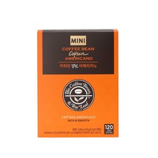 커피빈 캡틴 아메리카노 스틱 원두커피믹스, 900mg, 120개입, 1개