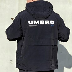 엄브로 후드 바람막이 자켓 윈드러너 사계절 MMUMBK00K