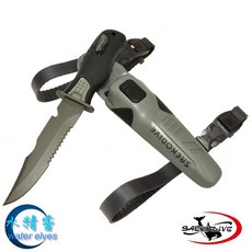 SAEKODIVE 鈦合金潛水刀 水精靈 3006T, 灰色