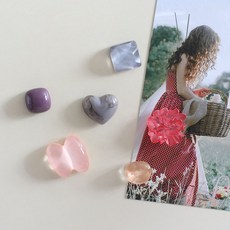 블라썸 무드 로즈 마그넷 6P SET 냉장고자석 마그네틱 현관문자석, 세트