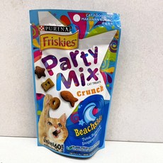 Purina Friskies 喜躍 Party Mix 貓零食, 1個, 海洋鮮味香酥餅 60克/包