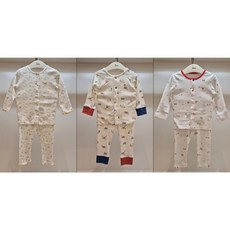 에뜨와 출산 신생아 백일 돌 내의 3종 택일