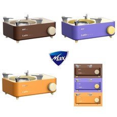 맥선맥스 라떼 휴대용 가스렌지, 초코, 1개