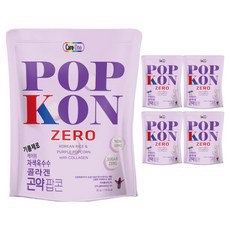 케어원 기름제로 자색옥수수 콜라겐 곤약팝콘, 30g, 5개