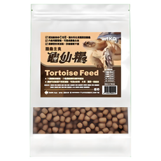 PJ小舖龜仙糧陸龜飼料 大小乖乖營養牧草加強 提摩西桑葉 蘇卡達豹龜赫曼櫻桃紅腿亞達, 1個