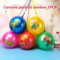 탱탱볼 바운스볼 말랑공 빅볼 지구공 실리콘볼 문볼, 1PSC random Cartoon