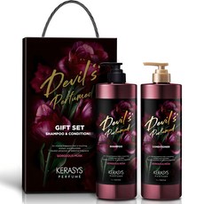 Kerasys 可瑞絲 Devil's Perfumed 洗髮乳 1000ml+潤髮乳 1000ml, 1組