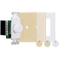 모노프라이스 70볼트 회전식 벽면 인라인 스피커 볼륨 컨트롤 100W 11단계 조절 12 AWG 케이블 음악