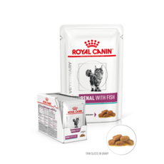 로얄캐닌 캣 레날 치킨 파우치 85g+12CAT RENAL Chicken Pouch, 혼합맛, 85g