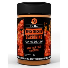 벨라 제로 매운불닭시즈닝, 80g, 1개