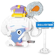 [알꿀밤-나노블럭-코믹스] YK시나모롤 틈새 쪽잠, 1개