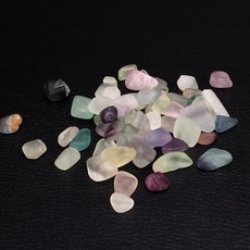 크리스탈블레싱 플루오라이트 형석 자갈 천연원석 크리스탈 화분 어항 장식 힐링 CBP0074 소형, 200g