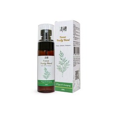 清檜 Forest Purify Blend 艾草淨身噴霧 60ml 植物配方 淨化空氣 隨身攜帶, 1個