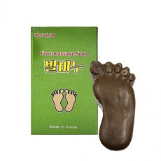 발케어 냄새 각질제거 발비누 풋샴푸 상쾌한 발냄새 무좀방지 / 4개, 1개입