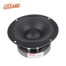 스피커통우드 스피커통 GHXAMP 4 인치 40W 순수 미드 레인지 알토 중간 HIFI 북쉘프 유닛 금속 완전 밀봉 DIY 1 개, 01 CHINA