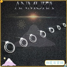 路亞不銹鋼單腳導環 路亞竿導環 多號筏竿不銹鋼陶瓷單腳導綫環, 1個裝,3# 內徑1.5mm