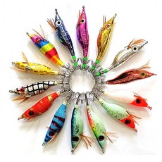 UST 색동에기 왕눈이에기 갑오징어 쭈꾸미, 누드고추장(그린)