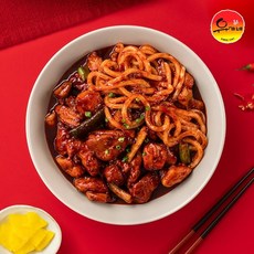 바이올푸드 유가네 순살 바베큐치킨 4팩 + 우동사리 2팩 치즈 40g, 4개, 250g