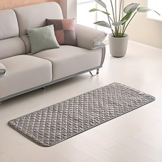 GOMPYO EMF 碳素電熱毯 深灰色 MSP F75GY, 迷你單人 (67.5 x 180 cm)