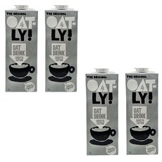 오틀리 오트 드링크 바리스타 에디션 비건 귀리음료, 1L, 4개