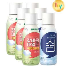 hy 한국야쿠르트 갓비움 쉼 2종230ml (쉼3+애사비3) 총6입, 6개, 230ml