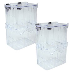 아쿠아테라 분리형 2단 구피 부화통, 2개