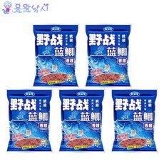 용왕낚시 야전남즉 5봉묶음 할인세트 중국떡밥 용왕한 떡밥 집어제 어분 글루텐 붕어 잉어, 300g, 5개