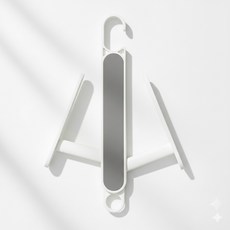 SMART HOME 多功能曬鞋架 防風疊加設計 垂直晾曬省空間 多色可選, 白灰色, 1個