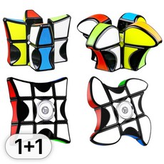 투데이토이 2종 세트 133 피젯 큐브 피짓 스피너 스트레스 해소 토이 장난감, R98098A(A타입+B타입, 1세트, A타입+B타입