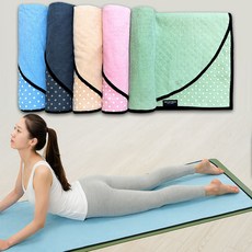 국내제작 피칸데코 요가타월 길이182cmX폭65cm 미끄럼방지 요가매트 국산요가수건 요가타올 헬스요가타월 긴요가타월 큰요가타월 국산요가타월 논슬립타월 요가매트수건, 블루1매, 1개