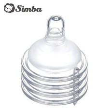 Simba 小獅王辛巴 母乳記憶超柔防脹氣寬口十字奶嘴, 1個, XL(12個月以上)