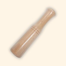 (수담스토어) 목재 절구공이 미니홍두깨 나무 절구방망이 25.5cm 소