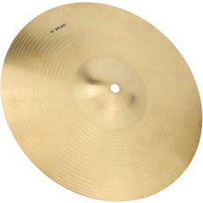 CYTGOUPER IRIN 12인치 드럼 심벌즈 황동 라이드 세트 악기 액세서리 골든을 위한 이지 유지보수, IRIN 12인치 드럼 심벌즈 황동 라이드 드럼 심벌즈, 1개