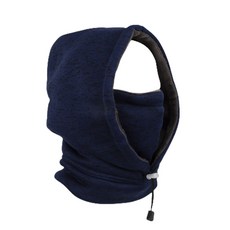 Incontro 冬季冬季連帽頸部保暖器頸部保暖器巴拉克拉法帽防寒, 海軍藍