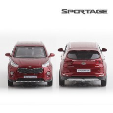 피노비앤디 기아자동차 스포티지 다이캐스팅 미니카, 파이어리레드, 1개