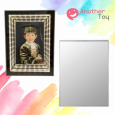 LED 매직거울액자 사각 3D 조명액자 졸업액자 어린이집 유치원 수료액자 선물액자, 1개