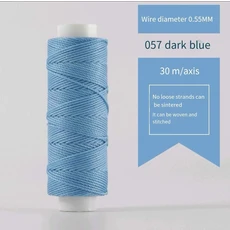 0.55mm 거품 왁스 칠한 Therad 코드 Diy 수공예 도구 스티칭 미터 라운드 바느질 라인 41 색상, 30 057