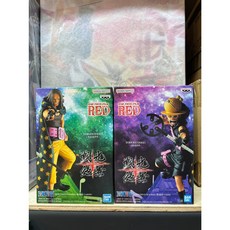 BANPRESTO 航海王 海賊王 劇場版 紅髮歌姬 戰光絕景 2款一套, 1個