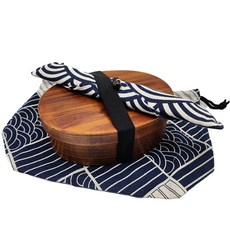 일본식 우드 삼나무 요카타 도시락, 1개