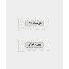패션스타트 실루엣 레이스 라벨 화이트 2개입, 2개