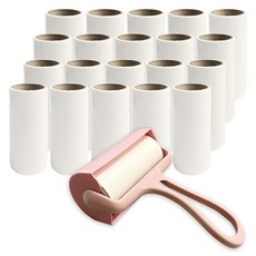 [리필 20개포함] 다잘 초강력 테이프클리너 사선컷팅 돌돌이, 1세트