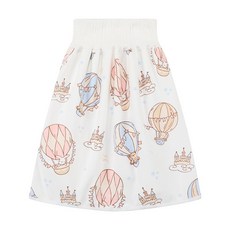 台灣寶寶學習褲 隔尿裙 防水戒尿布褲, 1個, 熱氣球動物