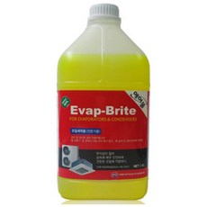 에바브라이트 3.78L 에어컨 냉각핀 코일 전용 세정제